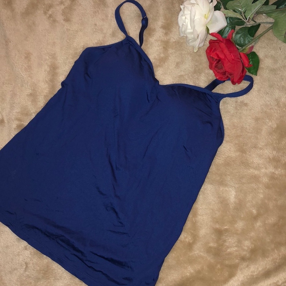 Tank with attached bra